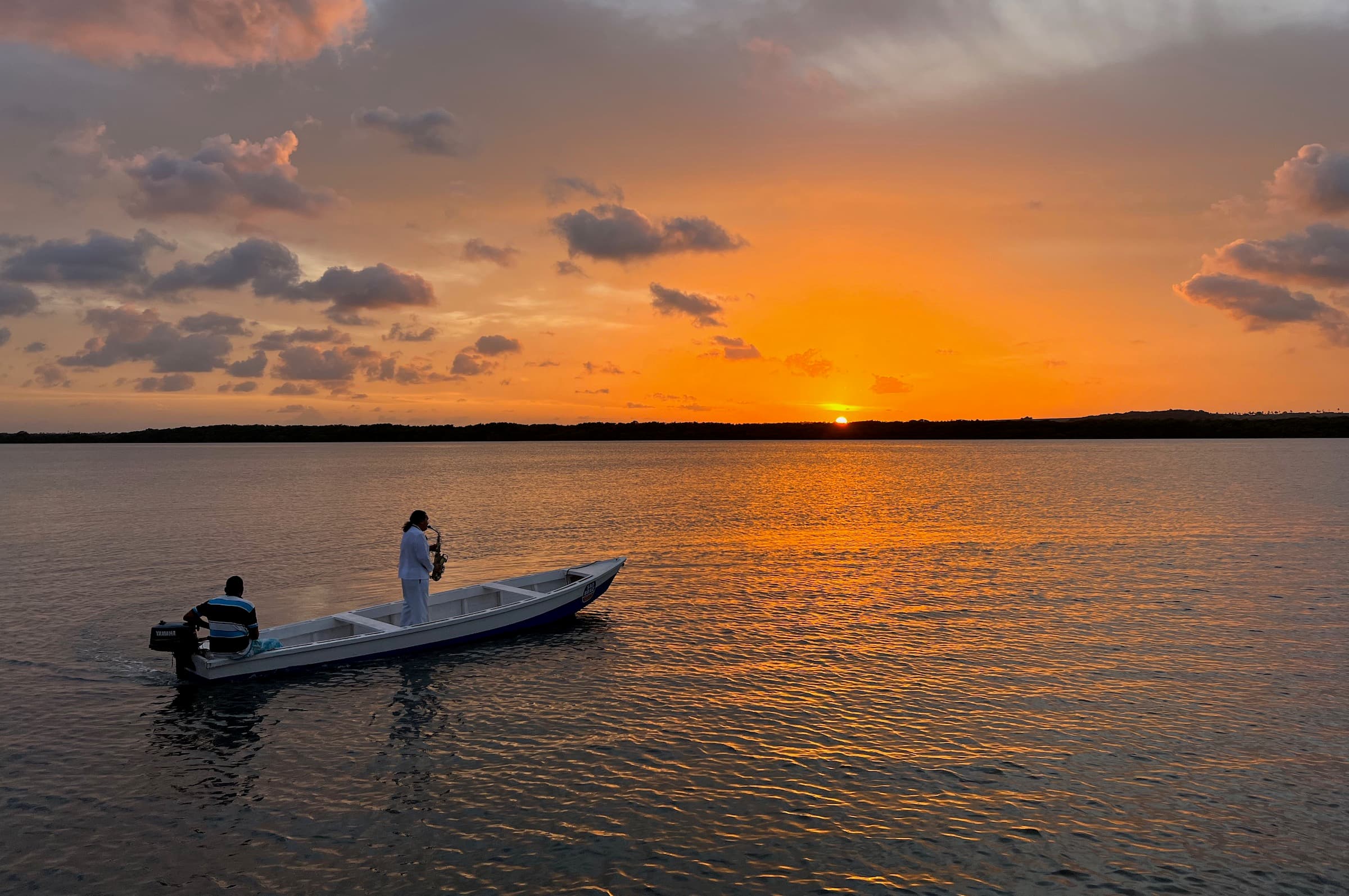 Pôr do Sol na Praia do Jacaré